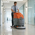 GAOGE A1 Quick Drying Heavy Duty Commercial 24V Battery Powered Walk-Behind Floor Scrubber 530mm 2200m2/h 50L/55L Tank