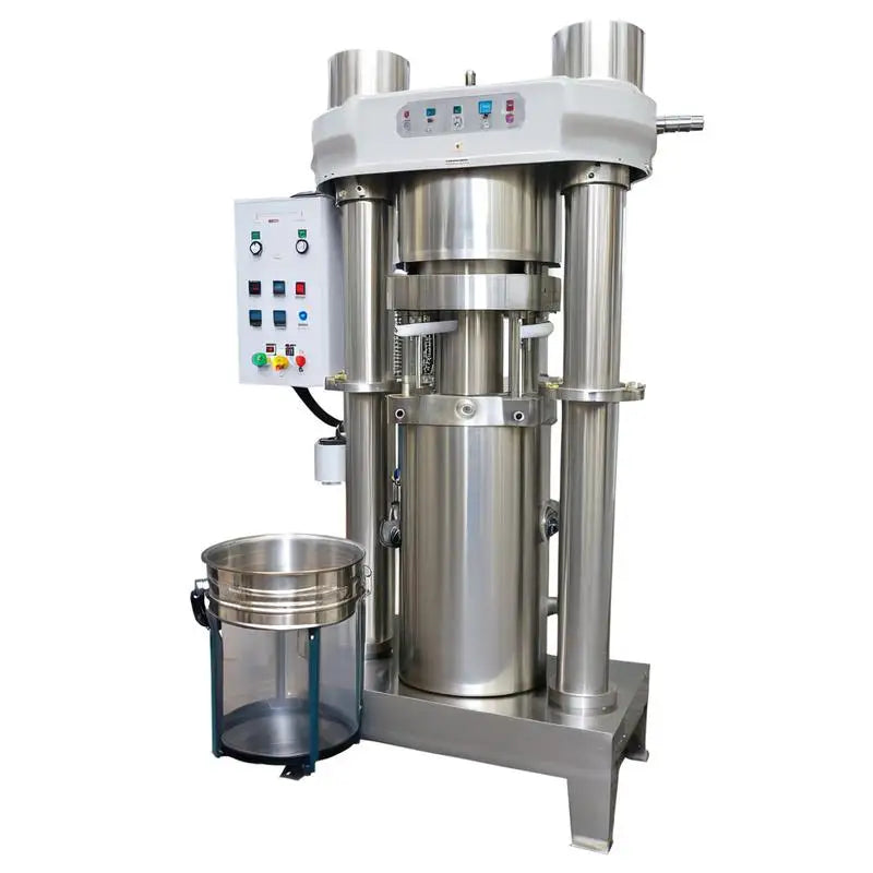 10-100kg/h Automatic Oil Expeller Machine Cocoa Butter Hydraulic Oil Expeller Machine Peanut Walnut Avocado Coconut Oil Press