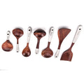 Best-selling Kitchen Accessories Food Grade Cookware Household Wooden Tableware Set