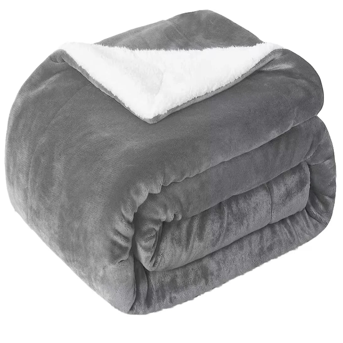 Winter Coral Fleece Soft Warm Microfiber Puffy Flannel Blankets Travel Sherpa Bed Turkish Moving Throw Blanket