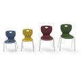 Factory Custom Design Plastic Folding School Chairs and Tables Modern Style for Gym with Hard Metal Attachments