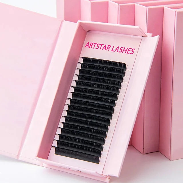 0.03 0.05 0.07mmD Curl Individual Eyelash Extension False Eyelashes Extension Volume Eyelash Extensions