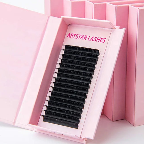 0.03 0.05 0.07mmD Curl Individual Eyelash Extension False Eyelashes Extension Volume Eyelash Extensions