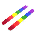 Custom Kid Flexible Coated Wristband Snap Slap Bracelet DIY Printing Your Own Logo Sublimation Blank Slap on Wrist Band