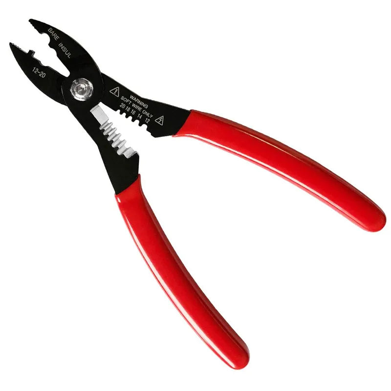 4 in 1 Multifunctional Electrician Plier Manual Wire Stripper Cable Cutters Steel Grip Universal Crimping Wire Stripper Plier