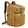 50L Unisex Tactical Backpack Camouflage Pattern 3P Assault Pack Sport Trekking Hiking Travel