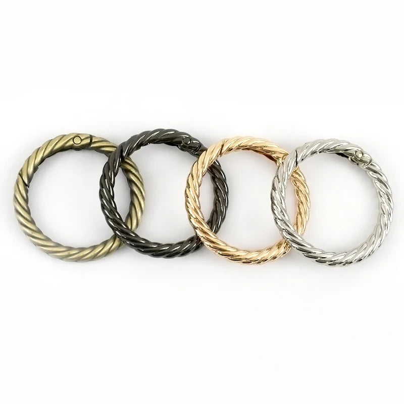 Deepeel GD031 20/25/32/38mm O Ring Buckle Bag Accessories for Bag Chain Metal Handle O Ring Buckles for Bag Accessories