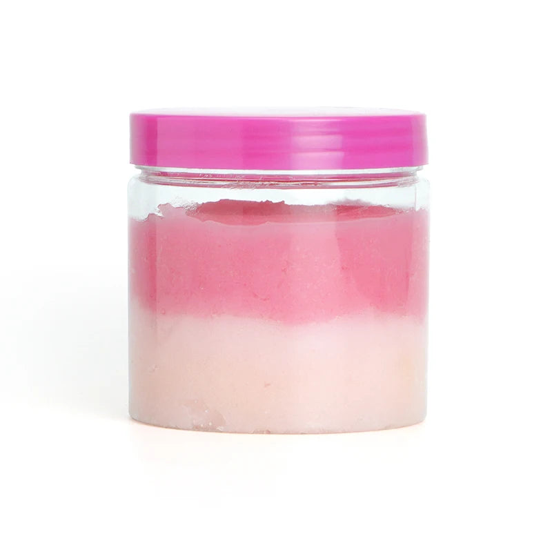 OEM Custom Natural Pink Vitamin C Cream Body Scrub Dead Sea Private Label