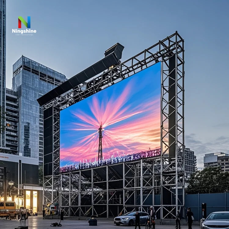 Chinese HD Full Color LED Video Wall Display for Outdoor Stage Background Advertising HDR10+ 5500 Nits Brightness IP65