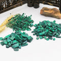 Hot Sales Natural Crystal Chips Healing Tumbled Stones Malachite Chips Gravels for Home Decoration