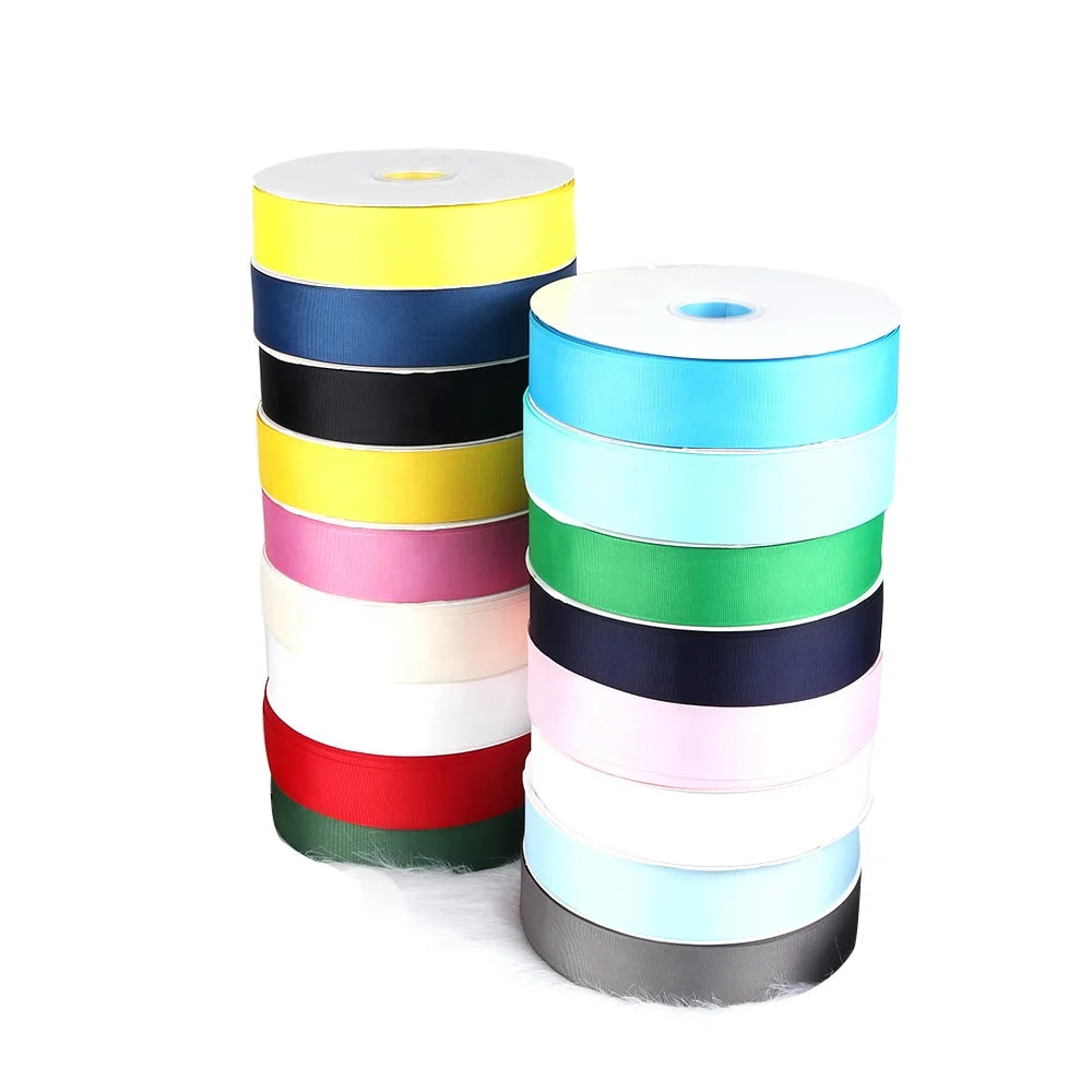 Grosgrain Customized Printed Ribbon Hot Stamping Factory Wholesale 2cm Grosgrain Ribbon