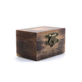 Poya Small Glossy Koa Wood Ring Box for Titanium Engagement Bands