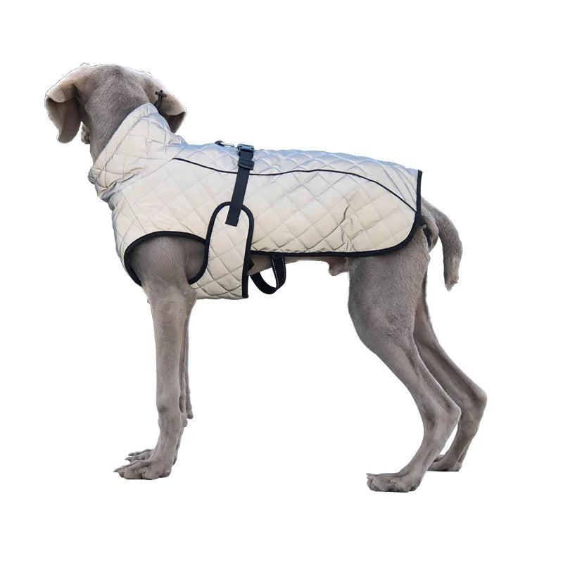 New Design Pet Clothing Dog Reflective Jacket Waterproof Warm Pet Coat Pet Supplies Wholesale
