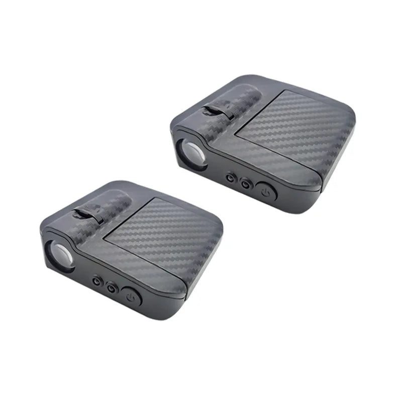 2Pcs  Car Door Welcome Courtesy Shadow Projector Lamp LED HD Logo Light Cars Accessories Various Patterns Available
