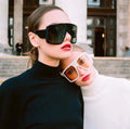 Twooo 9036 New Bigger Frame Women Trendy Oversized Sunglasses