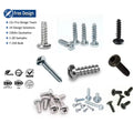 Professional Factory 304 Stainless Steel Flat Head Cross Screw Phillips Screw