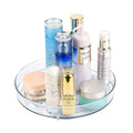 Clear Plastic Turntable Organizer Rotating Spice Rack Kitchen Pantry Fridge Bathroom Storage Cosmetic Makeup Organizers
