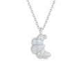 VIANRLA 925 Sterling Silver Necklace a Tangerine Pendant 18k Gold Plated Necklace for Women Jewelry Wholesale