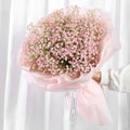 Wholesale  Hot Selling Artificial Plastic Latex BabyBreath Artificial Gypsophila Flowers Bouquets Real Touch Wedding