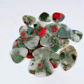 Huiying Plectrums Cheapest Custom African Blood Stone Guitar Accessories Picks Crystal Picks