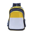 Qualisub Large Size Navy Color Sublimation Backpacks Children School Bag Sublimation School Bags Backpack for Heat Press