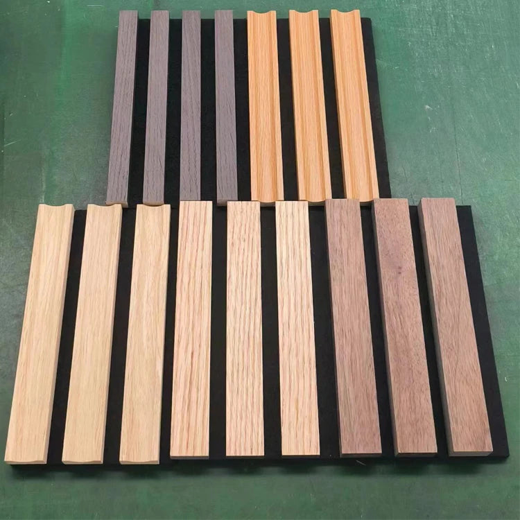 Acoustic Panel Diffusion Wall Soundproofing Slat Wooden Fiber Acoustic Panels Sound Proof Wall Panels