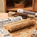 Custom Printed Non-stick Heat Resistant Greaseproof Baking Oil Proof Food Wrapping BBQ Chicken Packaging Paper Roll