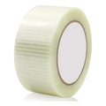 Heavy Duty Reinforced Fiberglass Cross Weave Hot Melt Adhesive Tape for Carton Sealing 25m Length
