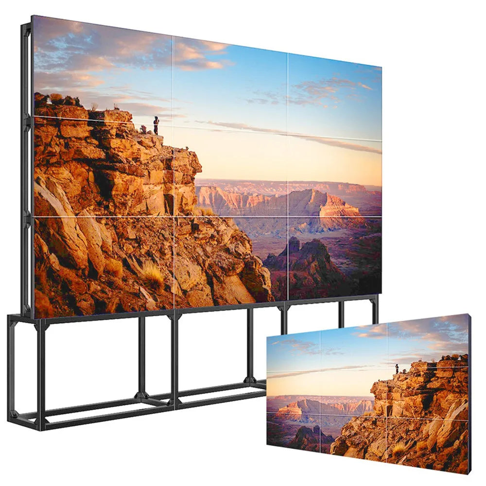 Indoor 46 49 55 Inch 3x3 4K Oled Video Wall Panels 2x2 Frame Cctv System Lcd Video Wall