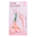 SBelle Top Seller Eyebrow Trimmer New Design with Safety Probable Includes Eyebrow Scissors and Comb