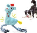 Classic Pet Rope Plush Toy Nylon Fleece Cotton for Dogs and Cats Fun Squeaky Molar Bite Sounding Dog Animal Toy