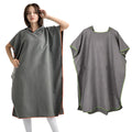 Super Absorbing Microfiber Customized Hooded Poncho Towel for Beach Swimming Surfing