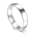 Sun Star 925 Sterling Silver Unisex Rings Simple 5mm Wide Plain Band for Wedding Engagement or Party MegaBDM