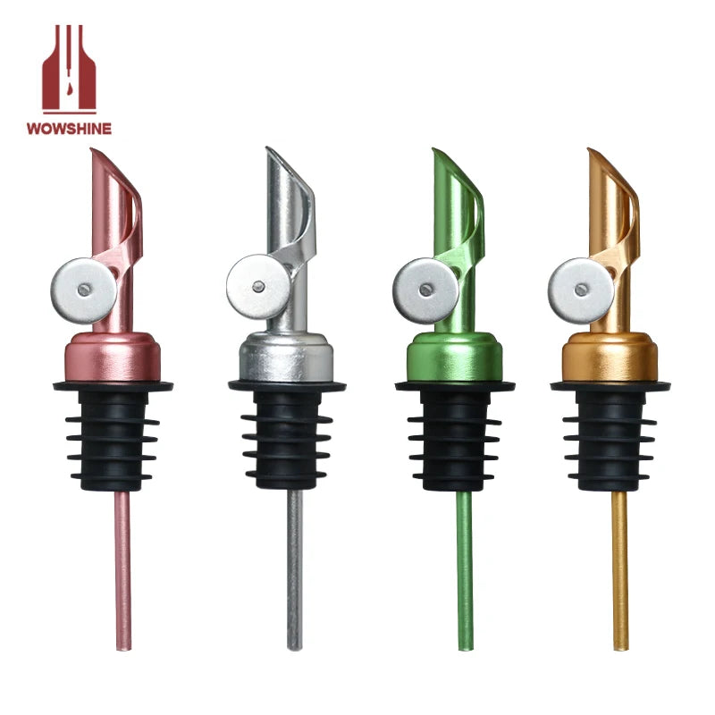 Patent Item Factory Online Wholesale Olive Oil Dispenser Weighted Metal Spout Alu.