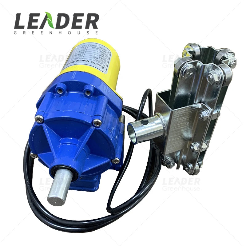 Low Cost Agricultural 100W Greenhouse Film Roll up Side Motor for Sale Greenhouse Roller Motors