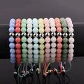 New Fashion Fluorescence Luminous Glow Light Stone Beads Adjustable Noctilucent Bracelet Custom Jewelry for Women