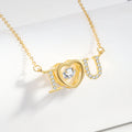 Factory Sale Romantic Necklace 925 Sterling Silver I Love You Words Necklace Women Jewelry