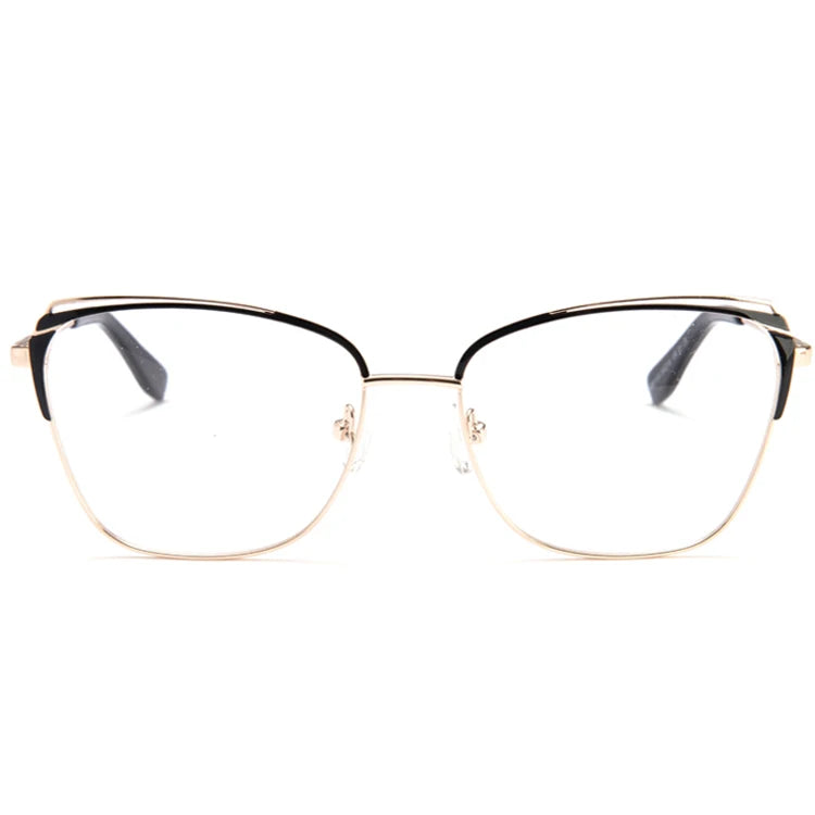 FEROCE Metal Optical Frames Vintage Latest Design Hot Sell Ready Stock Metal Optical Frames Eye Glasses Optical Frames