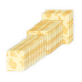 15S 9M 3L 27pcs Honeycomb Reusable Beeswax Food Wraps Assorted Eco-Friendly Wax Sheet Wrappers Biodegradable Organic Cloth