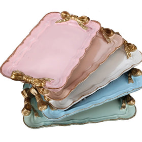 Factory Smart Resin Jewelry Ring Tray Jewelry Display Tool Decoration