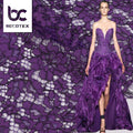 2026 Hot Sell Custom Nigerian Knit Stretch Lace Embroidery Fabric Online