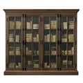 Chinese Style Vintage Wooden Living Room Convertible Office Book Storage Cabinet Big Size
