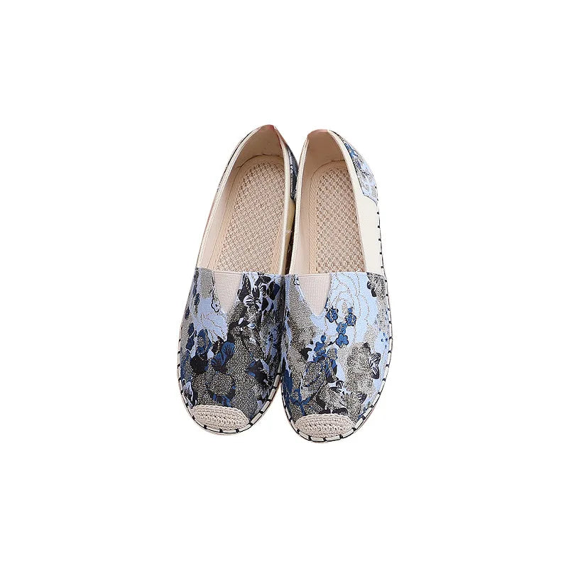 Women's New Fashion Trend Fisherman Shoes Comfortable Soft Bottom Ladies Casual Shoes Lightweight Non-slip Ladies Flat Shoes