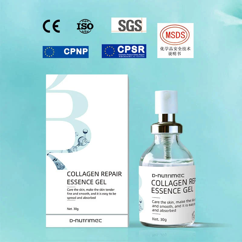 Moisturizing Hydrate Anti Aging Skin Care Human Collagen Repair Gel Skin Care Face Serum