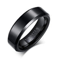 New Tungsten Steel Men's Ring Korean Version Fashion Jewelry for Wedding Engagement Gift or Party Made With Stainless Steel