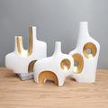 Art Small Elephant Flower Vase Resin Arrangement Living Room Decorative Crafts Interesting Crafts Vase Arrangement