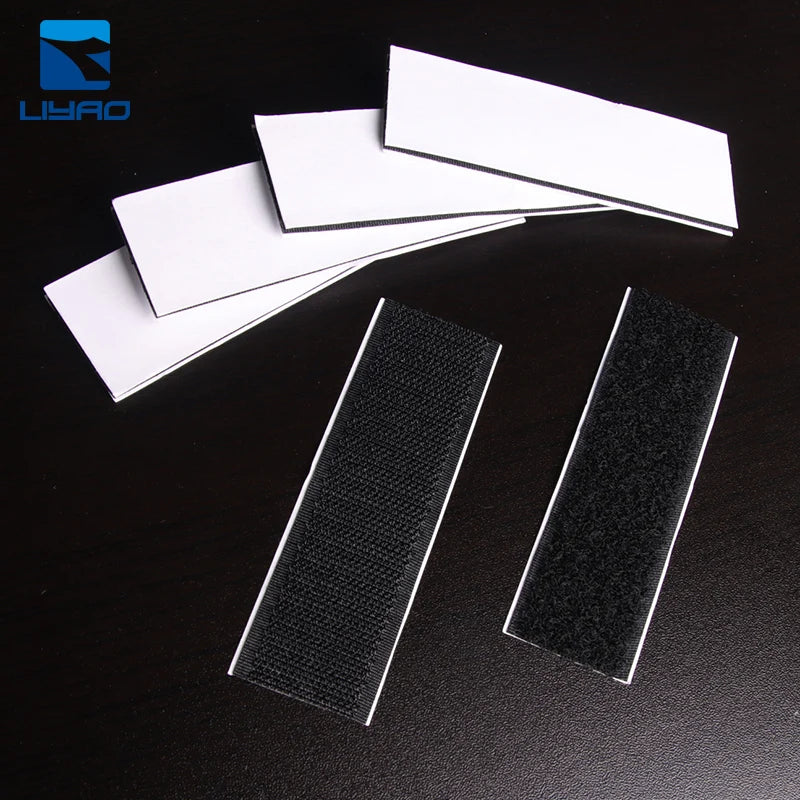 Wholesale Ultra-Thin Double Side Strong Adhesive Hook and Loop Tapes Office Home Textile's Multi-Purpose Patch for Office