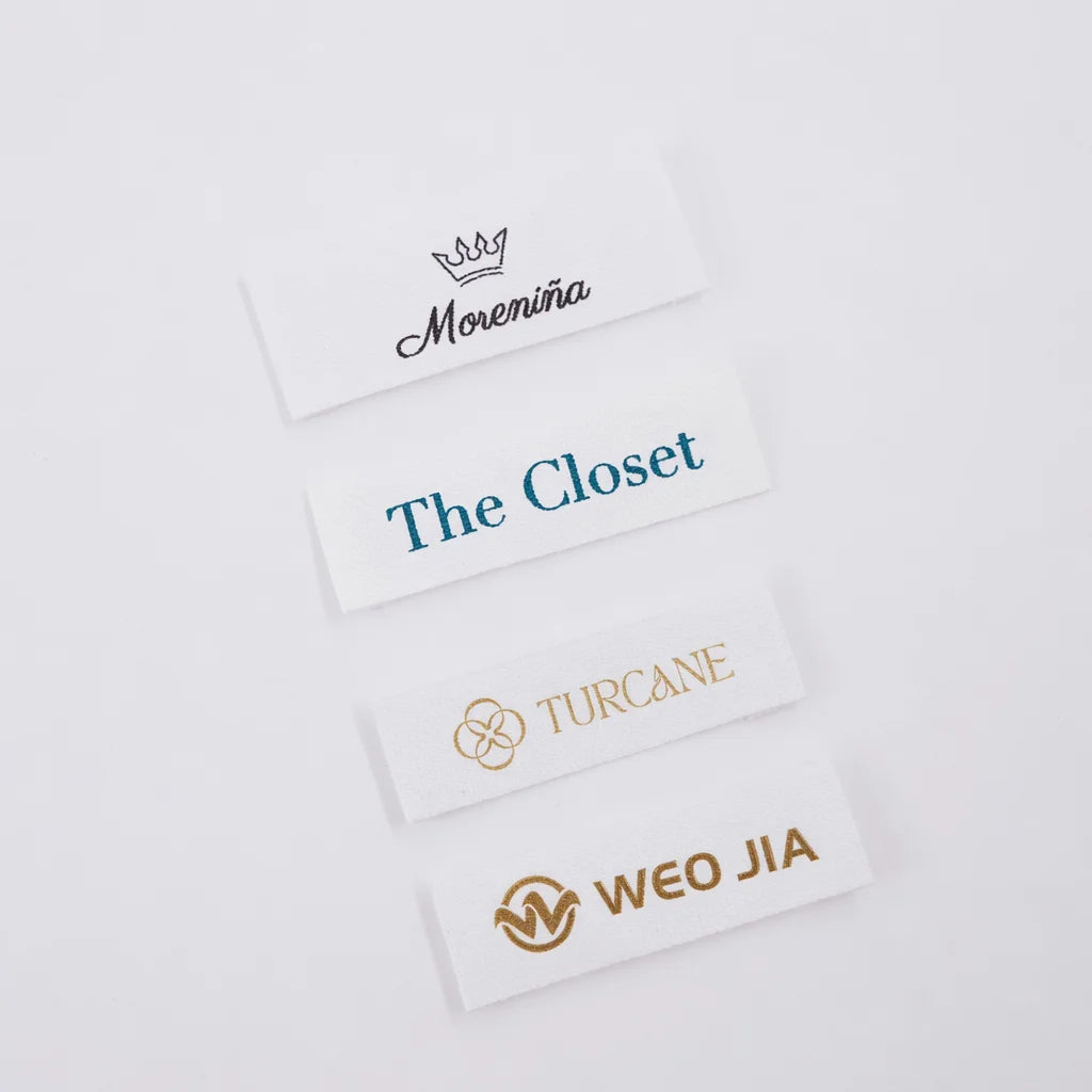 Hot Sale Tag Label for Clothing Men and Women Kids Clothing Private Label Customized Design Garment Labels for Clothing