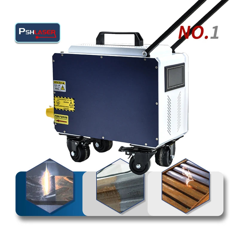 Laser Pulse Cleaning Machine Wood Laser Rust Removal Machine Pulse Laser Cleaning Machine Engines