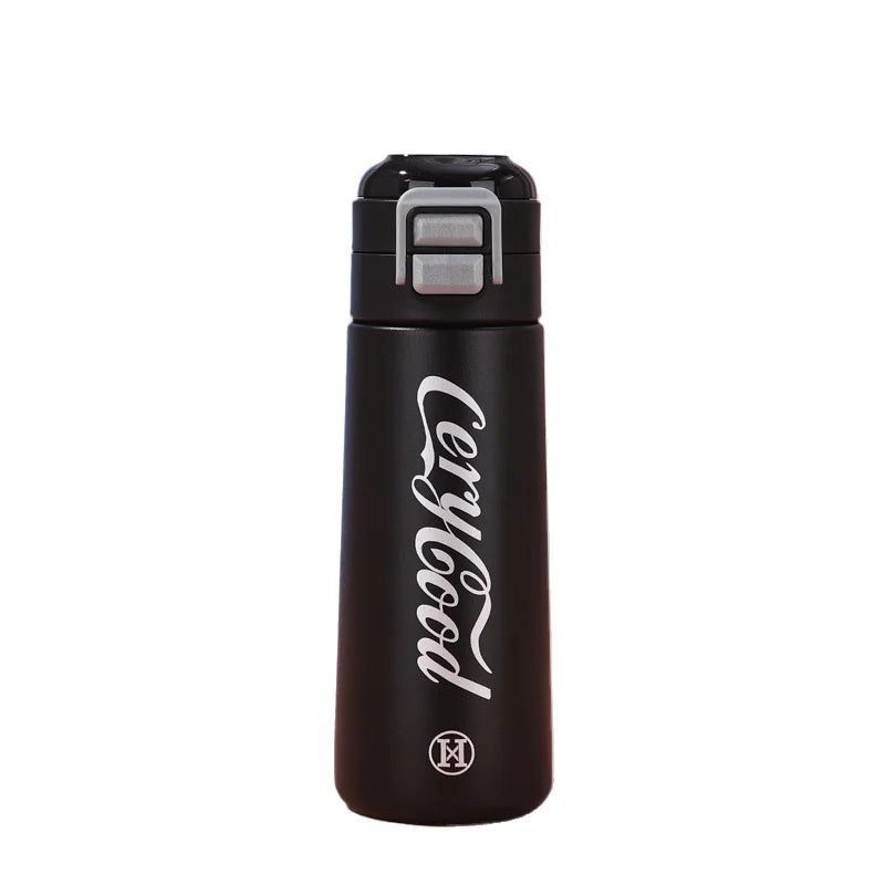 High-End Thermal Cup for Male Students Insulated Vacuum Water Bottle and Tumbler for Hot Drinks Coffee Mug Use in Winter
